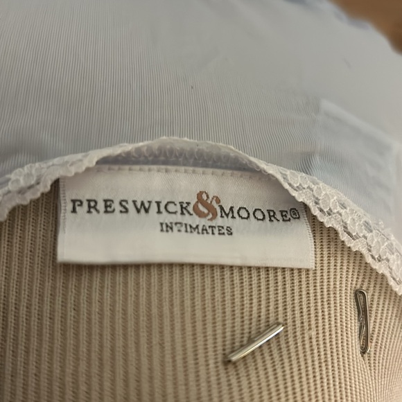 Preswick & Moore light blue sheer nightgown - Picture 5 of 7